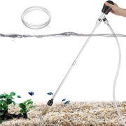 Carefree Fish Small Aquarium Gravel Vacuum Sand Cleaner Tank Water Changer | Silicone Squeeze Bulb,ABS Material Sturdy & Durable,6Ft Hose,(for 3~8Gal Tank) 2026 New Upgrade Version