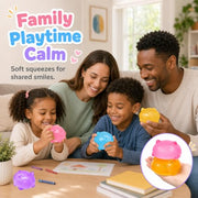 Gummy Bear Squishy, Squishy Bear Slow Rising Squeeze Fidget Toy, Pink | pink squishy gummy bear toy with slow-rising squeeze, for adults, classroom prizes, birthday gifts, party favors, 1 count