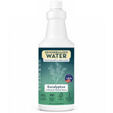 Steam & Go Demineralized Water for Steam Mop, Eucalyptus Mint, 32 oz | Ready-To-Use, No Dilution, Pre-Mixed Cleaning Solution, Compatible with Any Steam Cleaner, Without PVC, No Residue