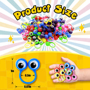 Liesedada 120 PCS Party favors in the nature of small toys Eye Finger Puppets Toys Set Mini Eye Finger Puppets and Classroom Rewards for Kids.