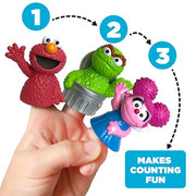 Sesame Street 10 Piece Finger Puppet Set - Educational Party Favors & Bath Toys