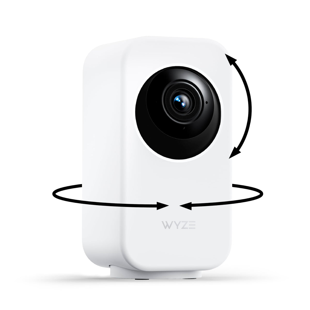 WYZE Indoor Cam Pan, 2K Pan-Tilt Security Camera for Baby/Pet Monitoring | AI Motion Tracking, IR Night Vision, 2-Way Audio, Physical Privacy Mode, Works with Alexa and Google Assistant