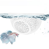 Floating Betta Hide & Shrimp Cave – All-in-One Aquarium Hammock, Feeder, and Safe Resting Spot for Stress-Free Fish Tanks