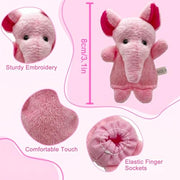 Sealive 22-Piece Animal Finger Puppets, Plush Finger Toys for Kids Ages 3+ | for toddler ages 3+, storytelling, pretend play, puppet shows, with 22 soft animal characters for books and classrooms