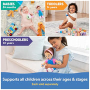 Ms. Rachel Speak & Sing Doll, 16-Inch Interactive Toy with Sounds | 4 Songs & 16+ Phrases, Encourages Speech, Volume Control, Toddler Toys For Girls And Boys Ages 6 Months to 3+