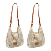 Crochet Hollow Tote Bag