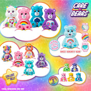 Care Bears 14" Cheer Bear Plushie - Medium Size - Pink Plushie for Ages 4+ – Perfect Stuffed Animal Holiday, Birthday Gift, Super Soft and Cuddly – Good For Girls and Boys, Employees, Collectors