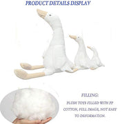 CHELEI2019 15.7" Swan Stuffed Animal,Goose Plush White Stuffed Animal Toy | Gifts for Kids