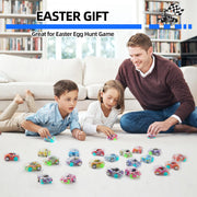 Benzem 50 Pcs Mini Pull Back Cars Set, Pull Back Racing Vehicles for Kids, Bulk Toys Party Favors Treasure Box, Classroom Prizes, Pinata Fillers,Goodie Bag Stuffers for Boys Girls