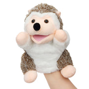 Easfan Hedgehog Hand Puppet with Movable Mouth Plush Toy Gift for Kids 10" | Interactive storytelling, cute stuffed animal, creativity imagination, easter christmas birthday holiday gift, for toddlers