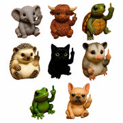 ✨Fun Mini Middle Finger Animal Statue