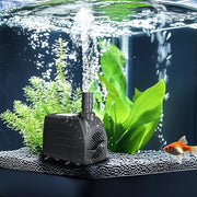 GROWNEER 550GPH Submersible Pump 30W Fountain Aquarium Water Pump | 2000L/H, with 7.2ft High Lift, 3 Nozzles for Fish Tank, Pond, Hydroponics, Statuary, Pool, Water feature, 5.9ft Power Cord