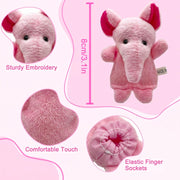 Sealive 22-Piece Animal Finger Puppets, Plush Finger Toys for Kids Ages 3+ | for toddler ages 3+, storytelling, pretend play, puppet shows, with 22 soft animal characters for books and classrooms