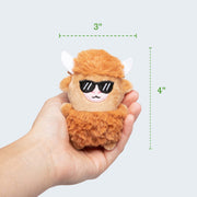 Emotional Support Highland Cows, Cuddly Stuffed Animals by Relatable | Plushies and Cute Stuff, Halloween Toys & Gifts for All Ages, Includes 5 Toys with Carrying Basket