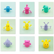20 PCS Cute Monster Stretchy Finger Puppets Fidget Toys | Soft Rubber Finger Doll Toys for Role Playing,Party,Christmas,Easter Halloween Party Favors