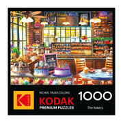 RoseArt Kodak Premium The Bakery 1000 Piece Jigsaw Puzzle for Adults | 19.25" x 26.625" Finished Size, Fully Interlocking Pieces, Poster Included, Made in USA