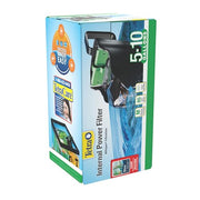 Tetra Whisper 85 GPH Internal Power Filter For Aquariums | For Fish Tanks Up To 10 Gallons, Whisper Quiet, Space-Saving Internal Filter Clips on Tank
