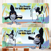 Steve and Maggie Plush Toy, Maggie Hand Puppet for Kids 1+, Small