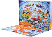 ​Hot Wheels 2026 Advent Calendar | With 10 Vehicles in 1:64 Scale, 14 Winter-Themed Accessories & 10 Ornament Clips