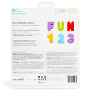 Munchkin® Learn™ Foam Bath Letters and Numbers, 36pc Toddler Bath Toys