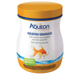 Aqueon Goldfish Granules, Goldfish Food, 5.8 Ounces | Sinking fish food for goldfish or small koi, 1.5 mm granules, won't cloud water when fed as directed