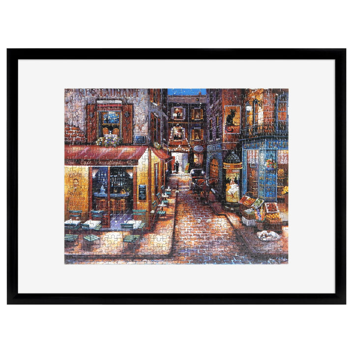 MCS Puzzle Frame, 20x27, Black, Wall-Mounted | Wall-Mounted Black Frame For Finished Puzzles, Preserves And Displays Completed Artwork