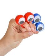 Large Eye Finger Puppets (12/Pack) Novelty