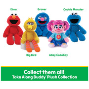 GUND Sesame Street Elmo Take Along Buddy 13-Inch Plush Toy for Ages 1+ | Soft Tactile Sensory Details Promote Pretend Play and Emotional Expression during Early Learning; Thoughtful Toddler Gift