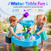 ANGGIKO Baby Bath Toys Light Up Pool Water Toy for Toddlers Babies 1-3 Gift | Bath Toys for Kids Ages 1-3, Whale Bath Toy Sprinkler Baby 6-12-18 Months Bathtub Fountain Birthday 1 Year Old Boy Girl Gifts