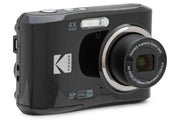 Kodak PIXPRO FZ45 16MP Compact Digital Camera, 4X Optical Zoom, AA, Black | 1080p Full HD Video, 27mm Wide Angle Lens, 2.7 Inch LCD, Point and Shoot, Digicam, Travel and Family Photos