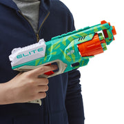 NERF Elite Disruptor Dynamic Green Dart Blaster | Rotating Drum, Slam Fire, Kids Outdoor Toys for 8 Year Old Boys & Girls (Amazon Exclusive)