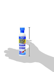 API Quick Start Freshwater & Saltwater Aquarium Nitrifying Bacteria (4 oz) | Allows You to Add Fish Faster - Reduces Harmful Compounds - Treats Up to 120 Gallons - New Aquarium Setup or Water Change