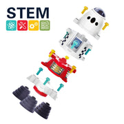 iPlay, iLearn Rocket Space Toy 3 4 5 Year Old Boys Kids Girls, Toddler STEM | Spaceship Building Playset w/Electric Drill, 2 Astronauts, Educational Learning Science Kit Birthday Gift for Age 3 4 5 6 7 8