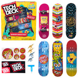 TECH DECK Spongebob Sk8shop Bonus Pack Customizable Fingerboards Set | Customize 6 Boards with Skate Tool & Wheels, Authentic Details, Fidget Skateboard Toy Gifts for Kids & Collectors Ages 6+