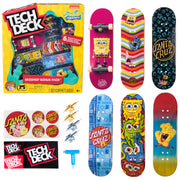 TECH DECK Spongebob Sk8shop Bonus Pack Customizable Fingerboards Set | Customize 6 Boards with Skate Tool & Wheels, Authentic Details, Fidget Skateboard Toy Gifts for Kids & Collectors Ages 6+