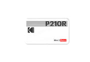 KODAK Mini 2 Retro 2x3 Portable Photo Printer, 4PASS, 38 Sheets, White | Bluetooth, iPhone & Android Smartphone Compatible, Smudge-Proof, Water-Resistant, Fade-Resistant