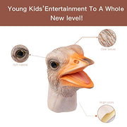 Yolococa Ostrich Hand Puppet, Animal Puppet for Storytelling | Animal Hand Puppet Designed for Storytelling Pretend Play Classroom Activities Animal Learning and Creative Interactions