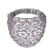 Plum Blossom Hollow Beaded Wide Headband
