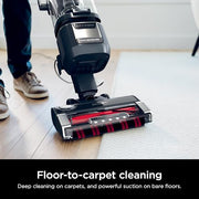 Shark Rotator Lift-Away Vacuum, DuoClean PowerFins, Dark Grey, LA555 | Self-Cleaning Brushroll, Odor Neutralizer, Lift-Away ADV, HEPA Filter, LED Headlights, Swivel Steering, Pet Tools Included