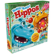 Hasbro Gaming Hungry Hungry Hippos Game for Preschoolers | Instant Marble Relaunch, Easy Set-Up & Storage| Ages 4 and Up | 2 to 4 Players | Kids Games