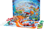 ​Hot Wheels 2026 Advent Calendar | With 10 Vehicles in 1:64 Scale, 14 Winter-Themed Accessories & 10 Ornament Clips