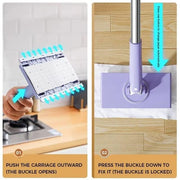 Convenient Cloth Changing Mini Mop