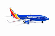 Daron Southwest Single Plane Die-cast Toy Model Airplane | Officially licensed, highly detailed, made for ages 3 and up, rolling wheels, no assembly required, includes plastic parts
