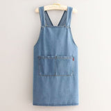 Cloud-Fit Denim Apron