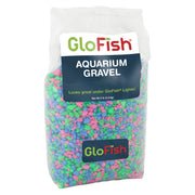 GloFish Aquarium Gravel, Pink, Green & Blue Mix, 5 lbs | Compliments GloFish Tanks, Glows Under Blue LED Lights, Use As a Substrate or Accent With GloFish Aquarium Plants & Décor