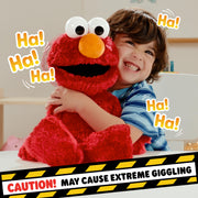 Sesame Street Tickle Me Elmo Giggle Max 18-Inch Interactive Plush Toy | Biggest Tickliest Elmo Ever, Laughing & Shaking Elmo, Holiday Stocking Stuffers, Gifts, Presents, Ages 18 Months+