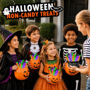 Halloween Party Favors Goodie Bag Stuffers,36-300 PCS Kids Mini Bubble Wand | Small Boo Trick or Treat Basket Bucket Fillers for Kids, Birthday Classroom Games Activities Supplies Prizes Toys Gifts