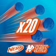 Nerf N Series N1 Darts, Includes 20 Refill Darts, Compatible Only with Nerf N Series Blasters, Outdoor Games, Ages 8+