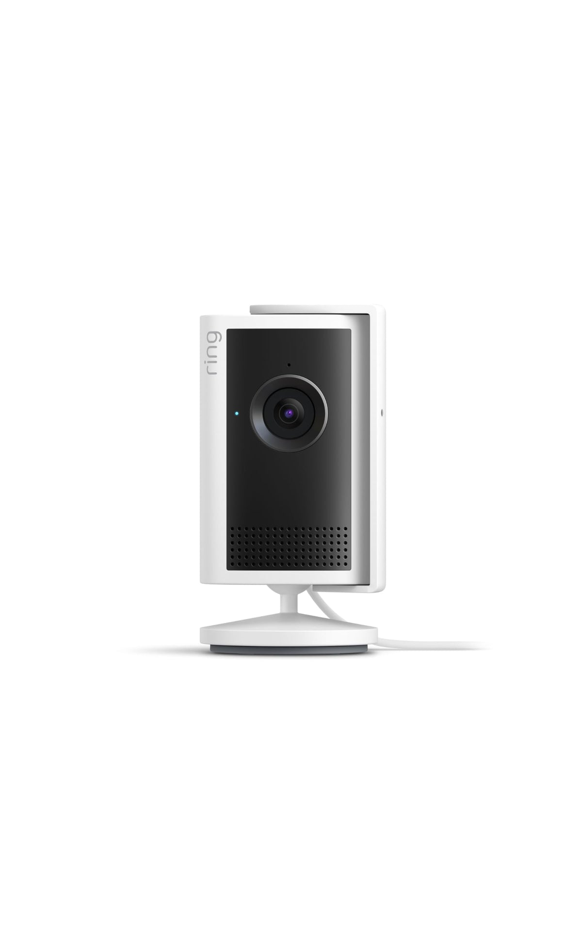 Ring Indoor Cam 2K, Retinal 2K for crisp video, 6x Enhanced Zoom, Night Vision, Home and business security, White