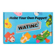WATINC Hand Puppet Making Kit, Felt Sock Puppet Toys for Kids (Animals) | 6 Styles, Make Your Own Storytelling & Role Play Crafts, Creative Group Activity, Party Favors & Gifts for Kids Ages 4-8